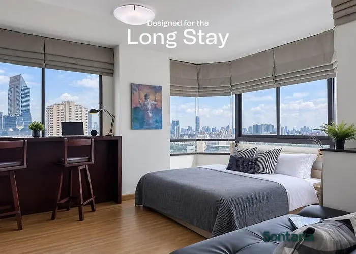 Luxurious 2br Ultra Fast Wifi Phrom Phong Apartment Bangkok